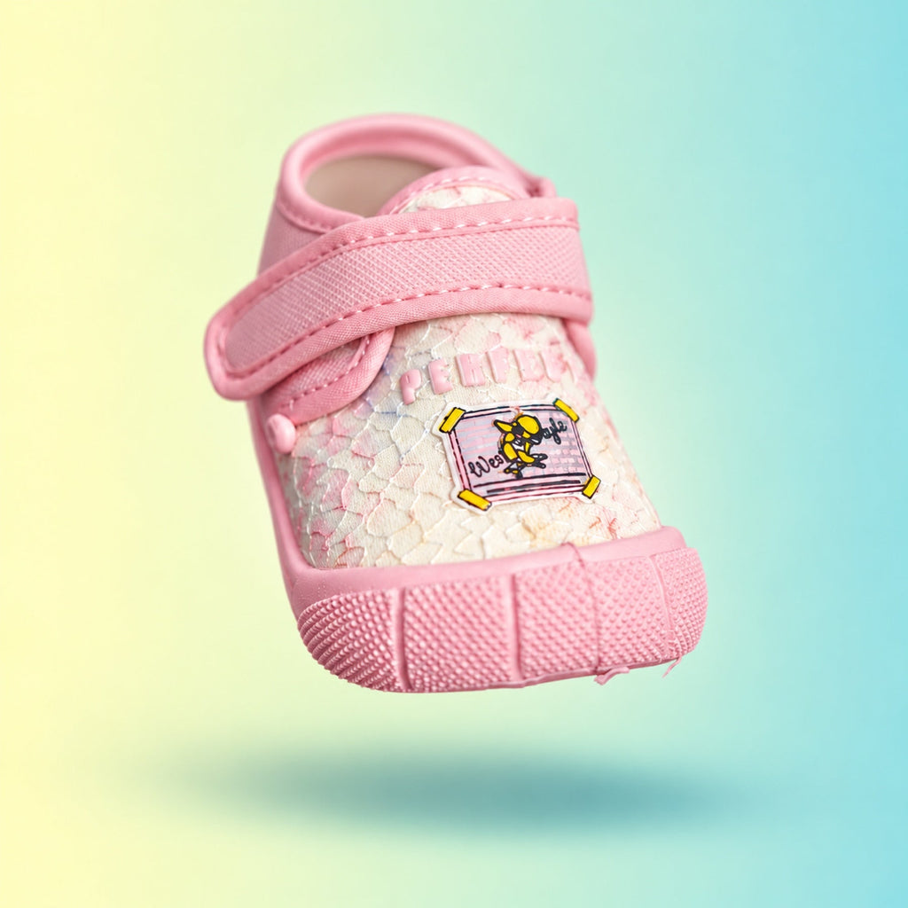 Ertiga-01 Baby Shoes | Baby Pink