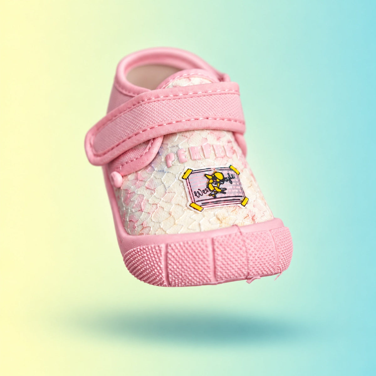 Ertiga-01 Baby Shoes | Baby Pink