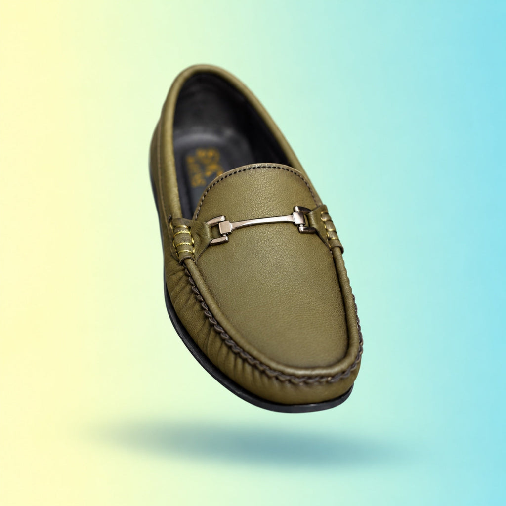Raver 7371 Loafers | Olive