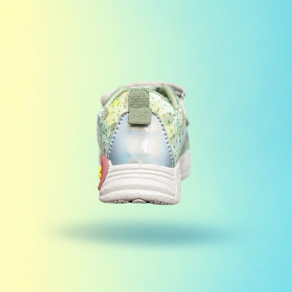 Pikachu-08 Sneakers | Mint & Silver