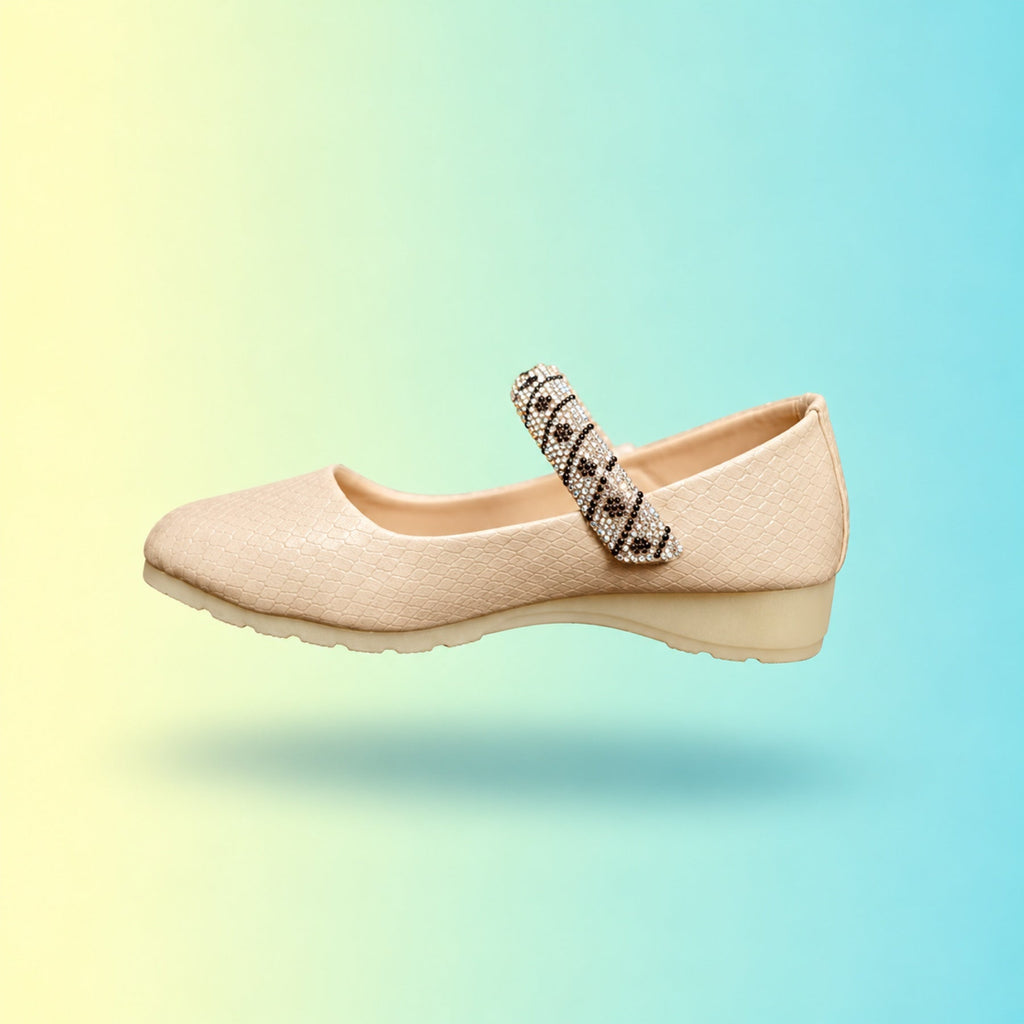 Macaw 5224 Party Shoes | Beige
