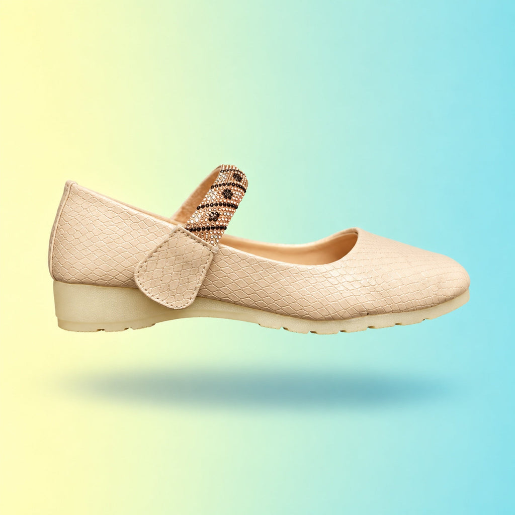 Macaw 5224 Party Shoes | Beige