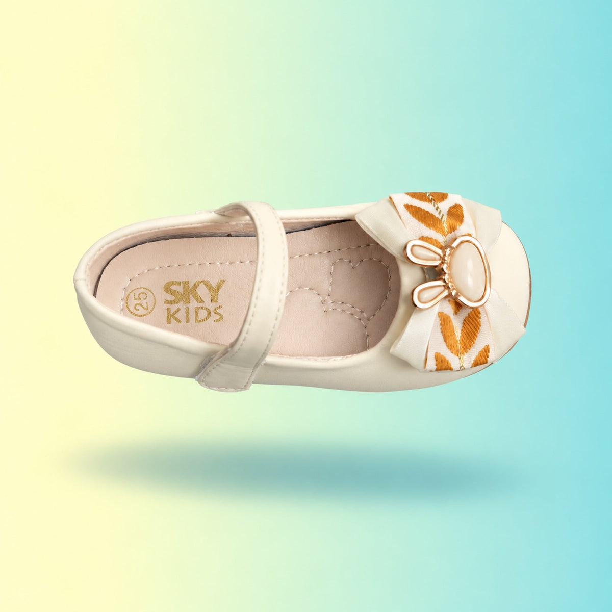 Macaw 5507 Party Shoes | Cream