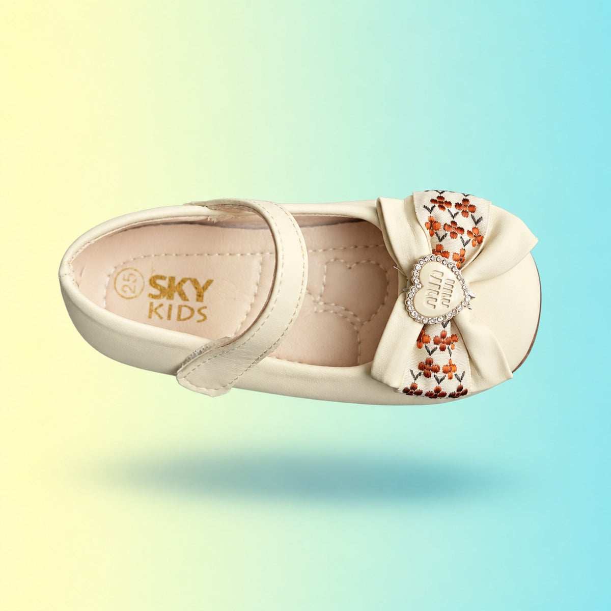 Macaw 5503 Party Shoes | Cream