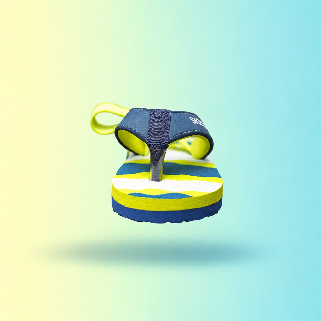 Slippers 2223 | Lime & Teal