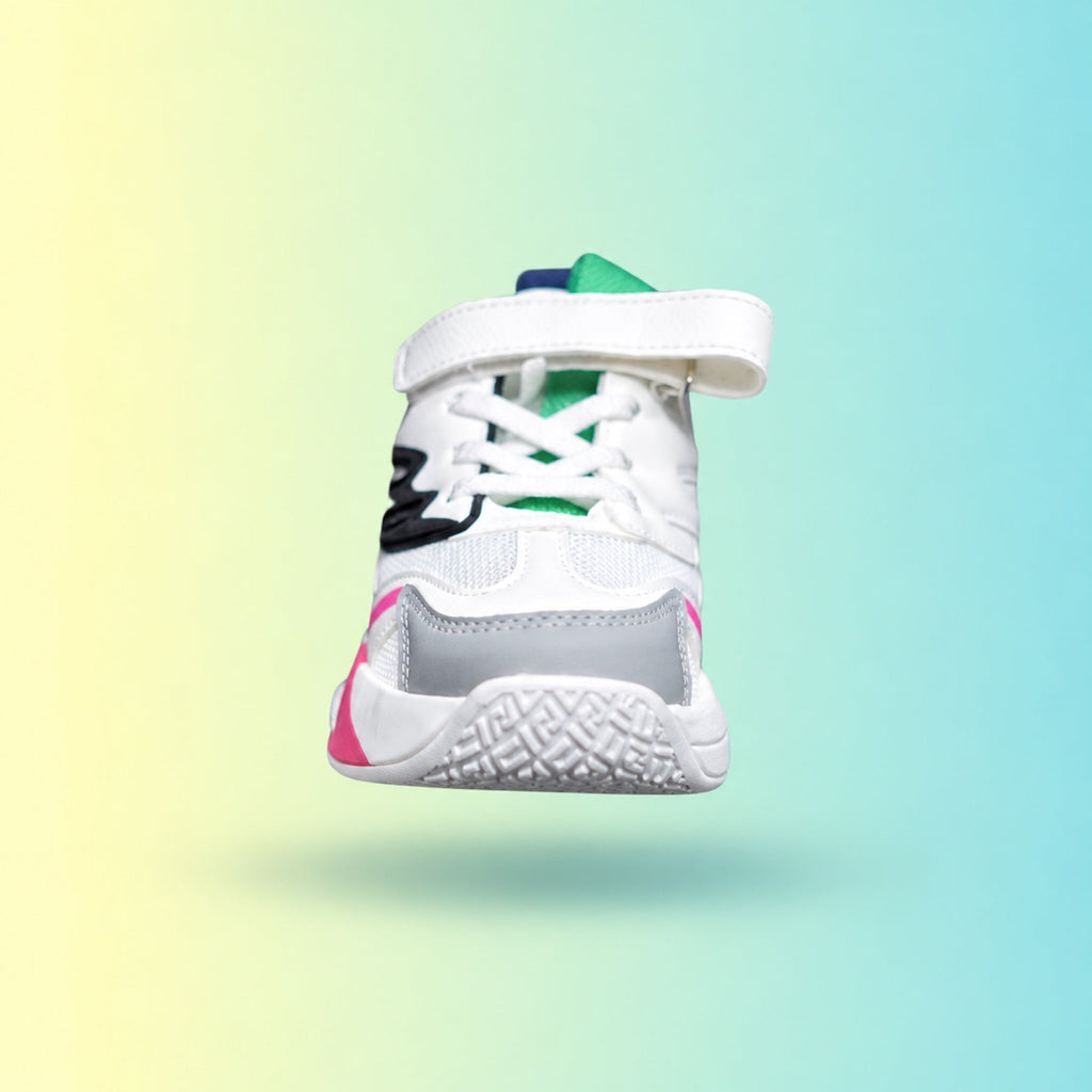Raver 1001 Sneakers | White & Pink