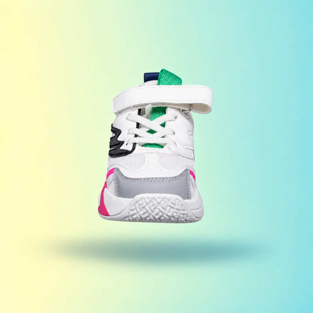 Raver 1001 Sneakers | White & Pink