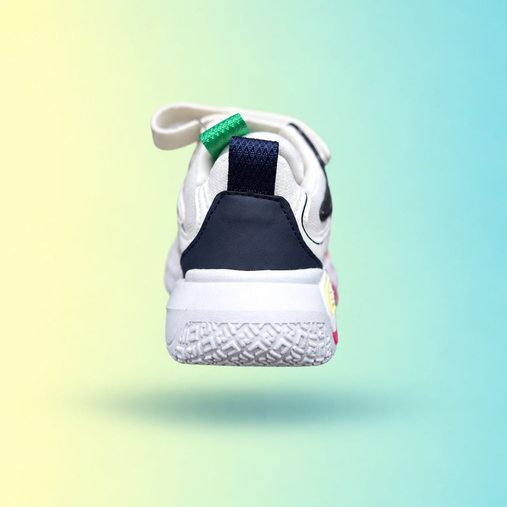 Raver 1001 Sneakers | White & Pink