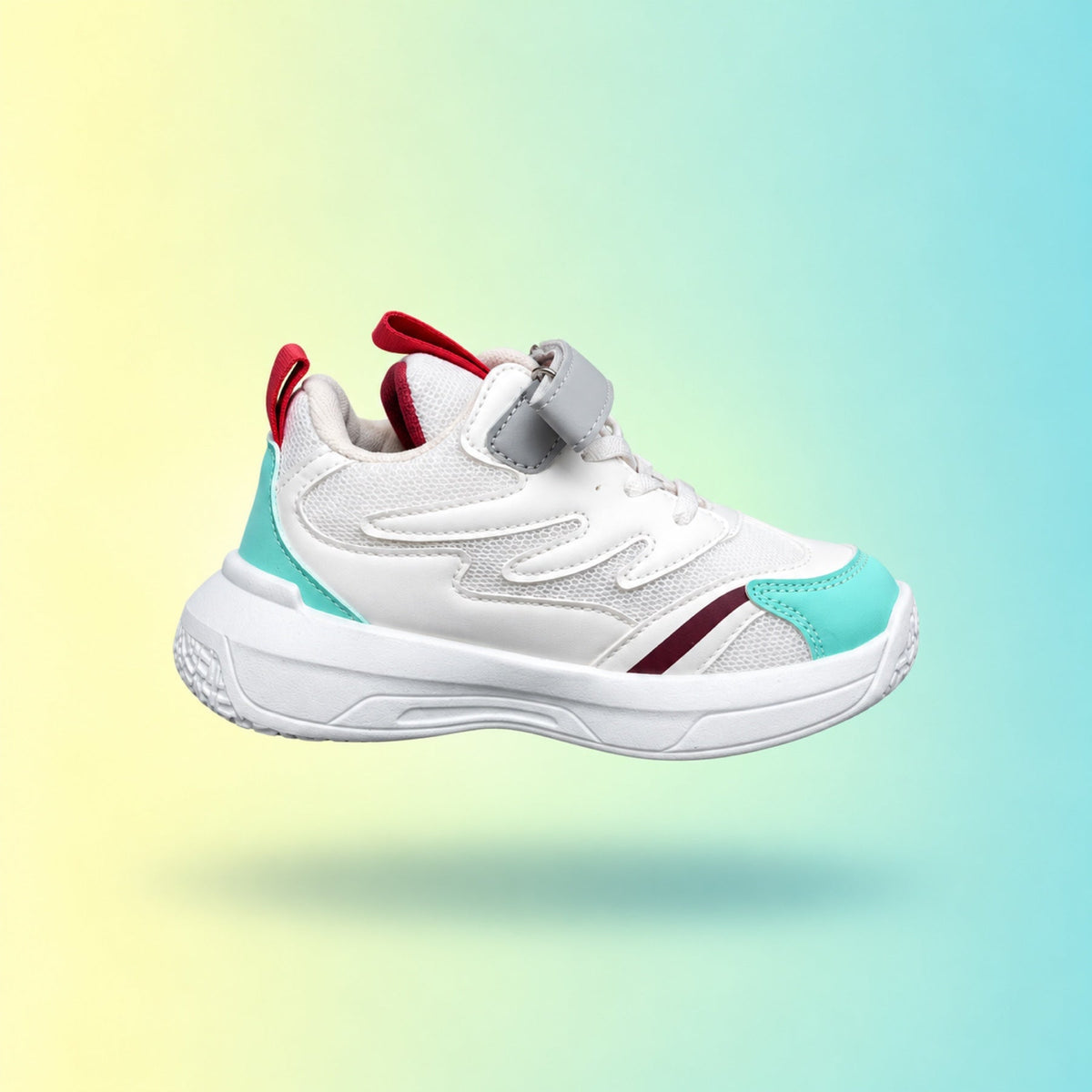 Raver 1001 Sneakers | White & Mint