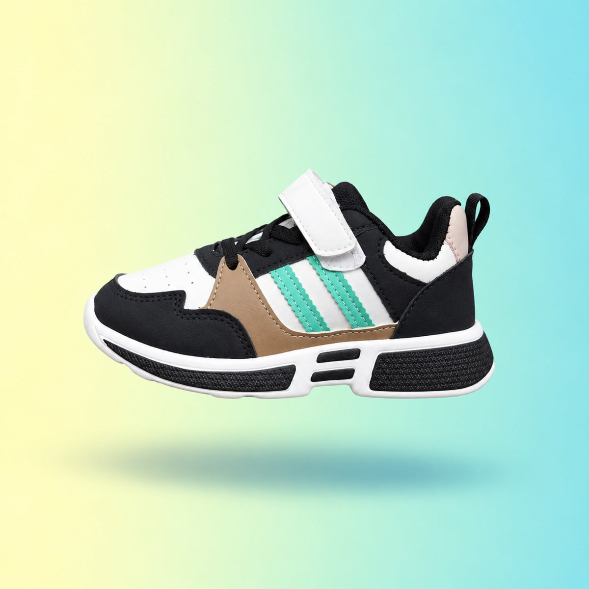 Raver 1002 Sneakers | Black & Brown