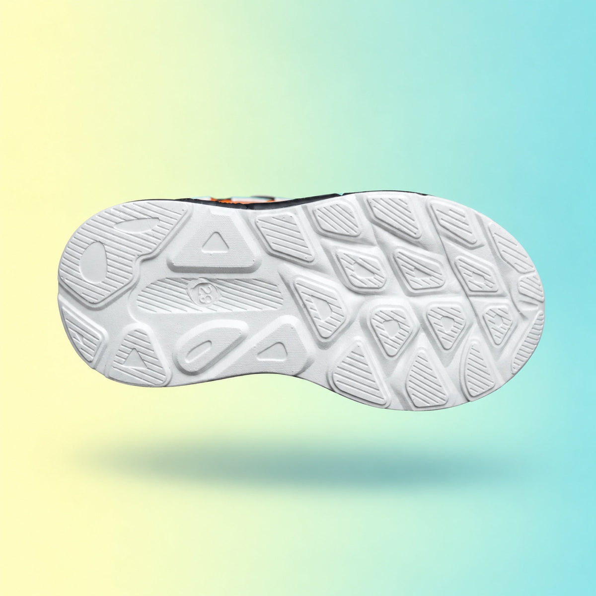 Raver 1003 Sneakers | Black & Orange
