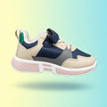 Raver 1002 Sneakers | Navy & Beige