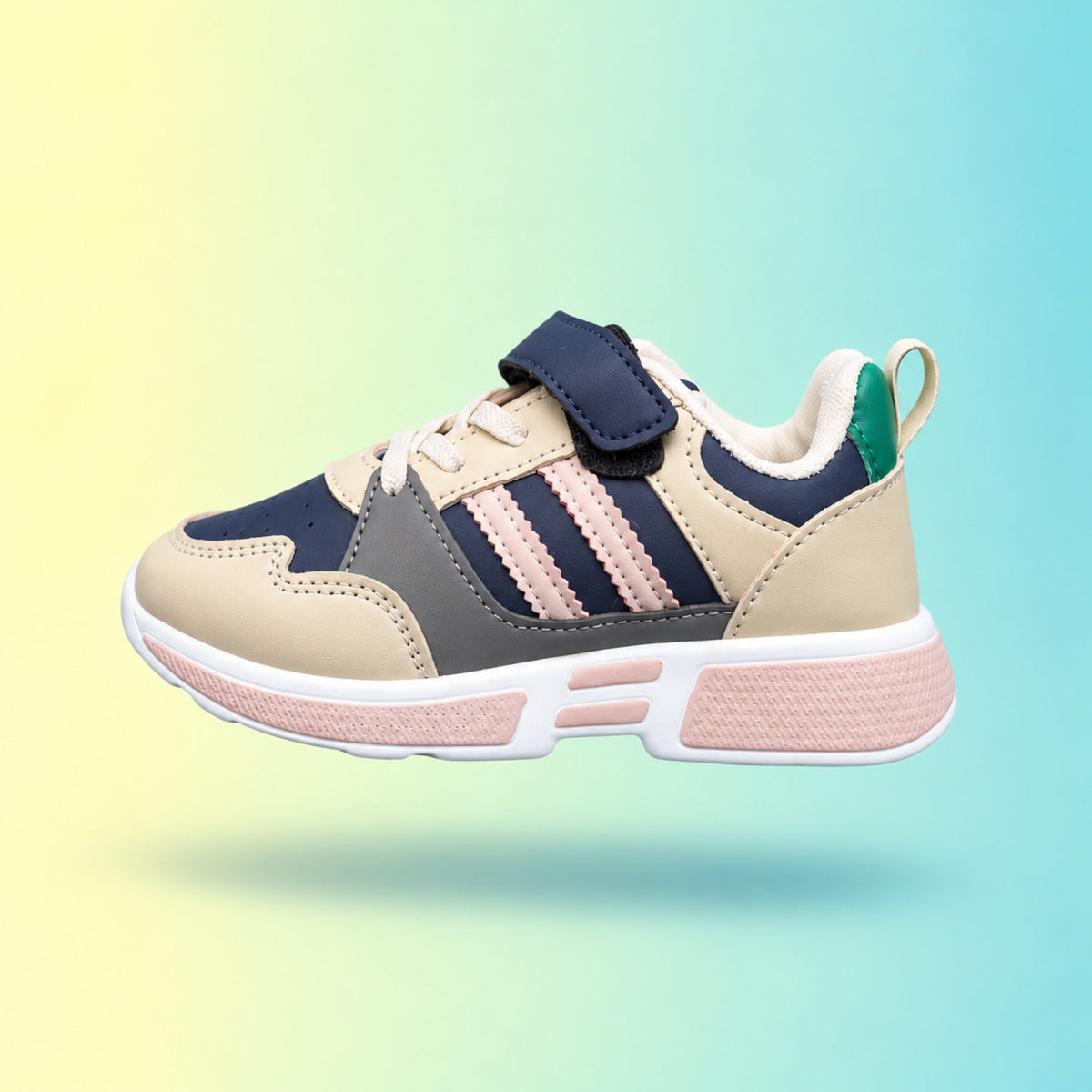 Raver 1002 Sneakers | Navy & Beige