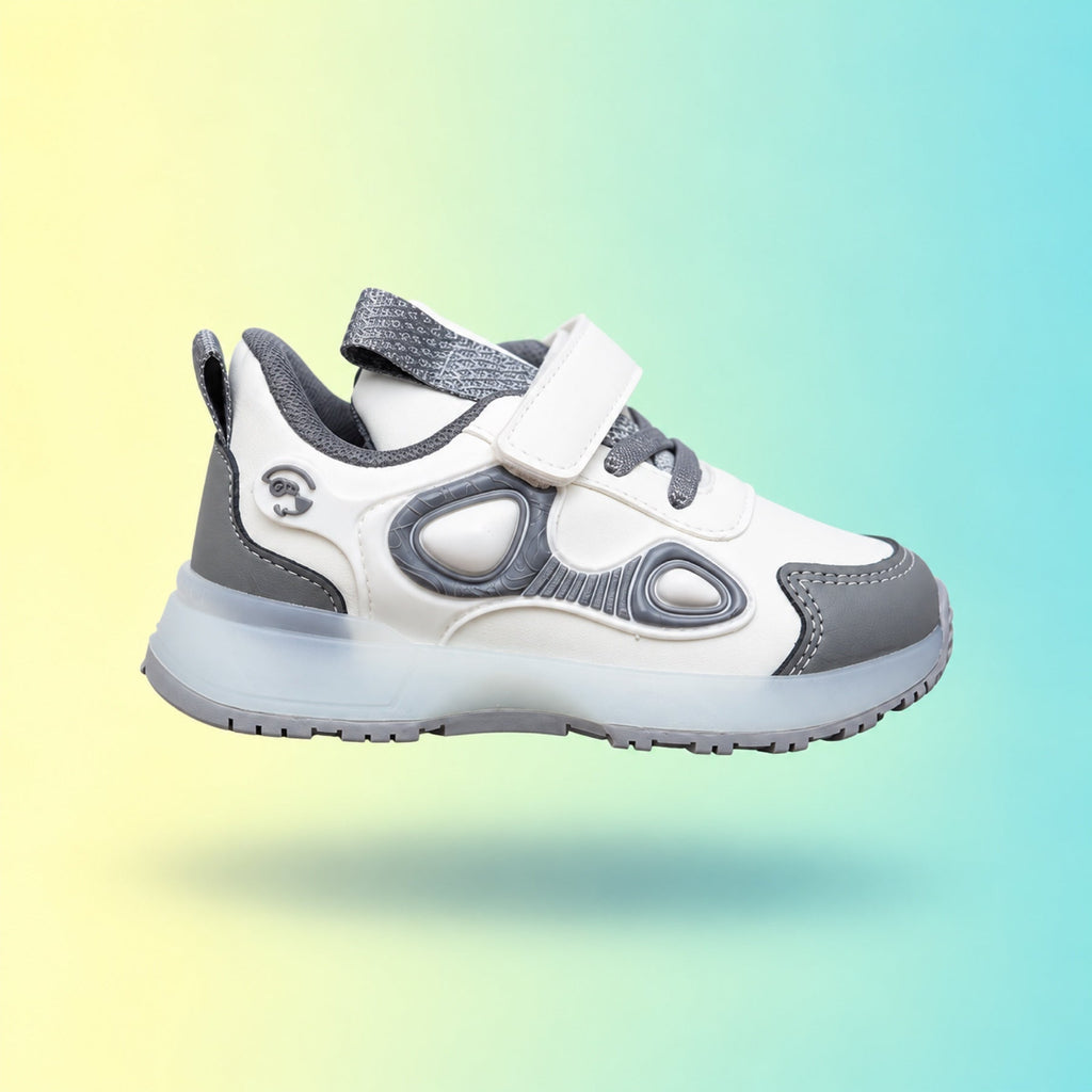 Raver 1006 Sneakers | Grey & White