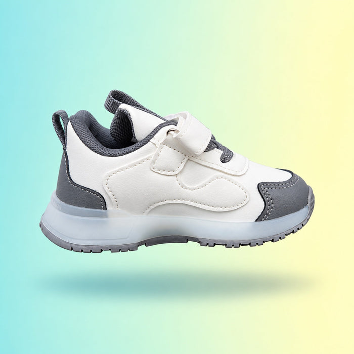 Raver 1006 Sneakers – Grey & White
