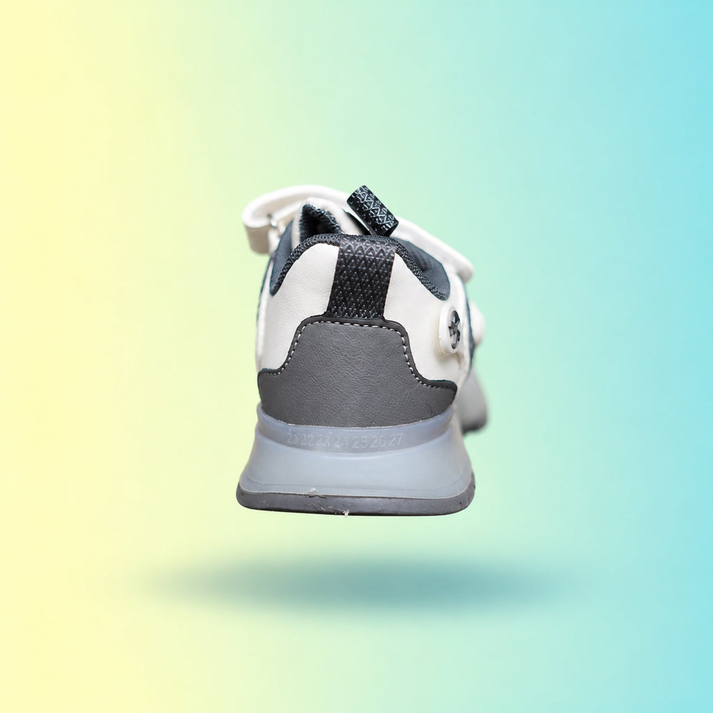 Raver 1006 Sneakers | Grey & White