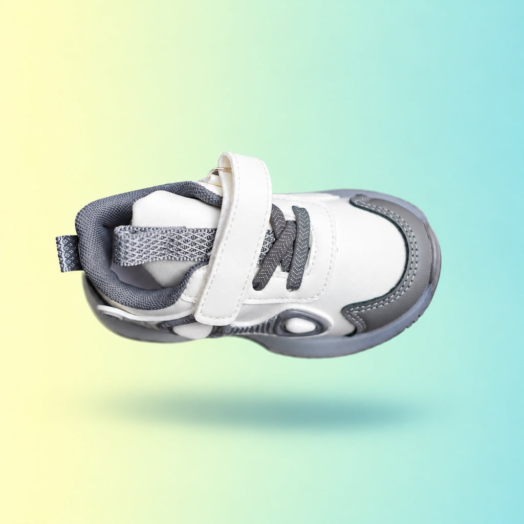 Raver 1006 Sneakers | Grey & White
