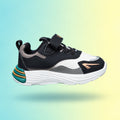 Raver 1003 Sneakers | Black & Teal