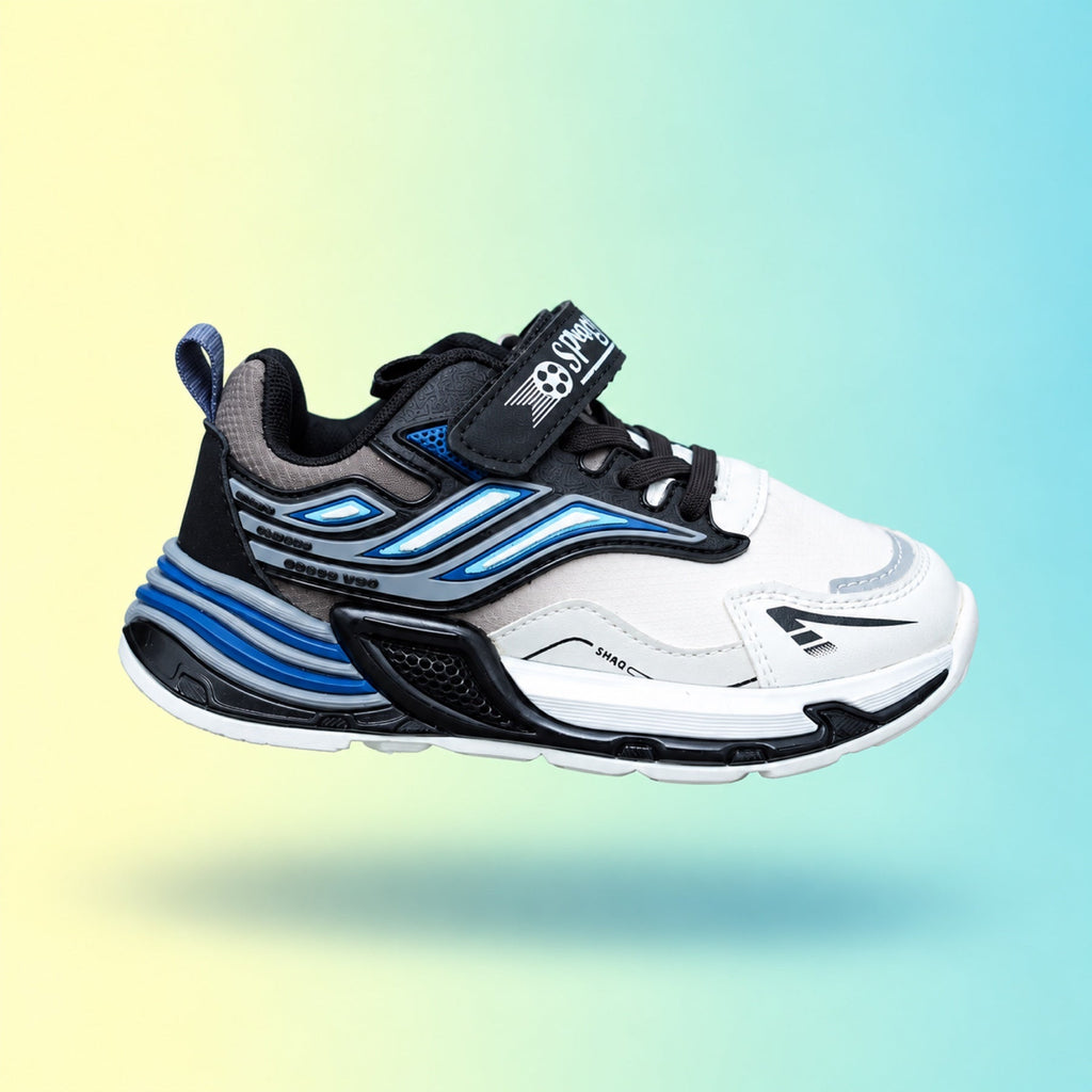 Raver 1003 Sneakers | Black & Blue