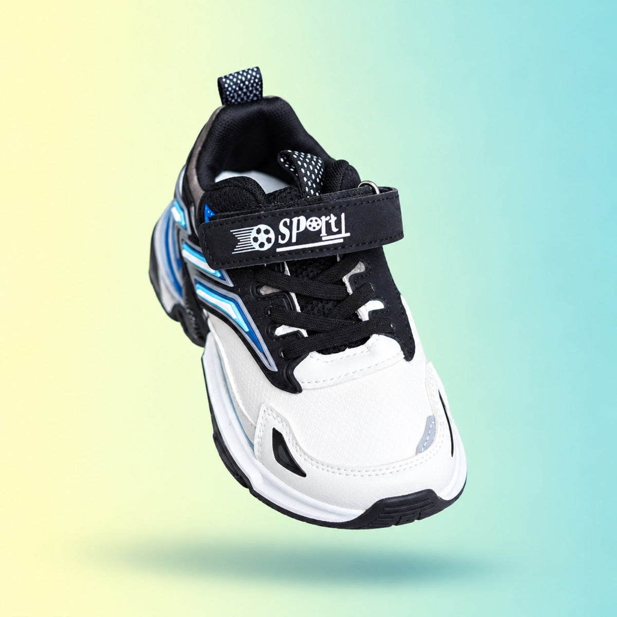 Raver 1003 Sneakers | Black & Blue