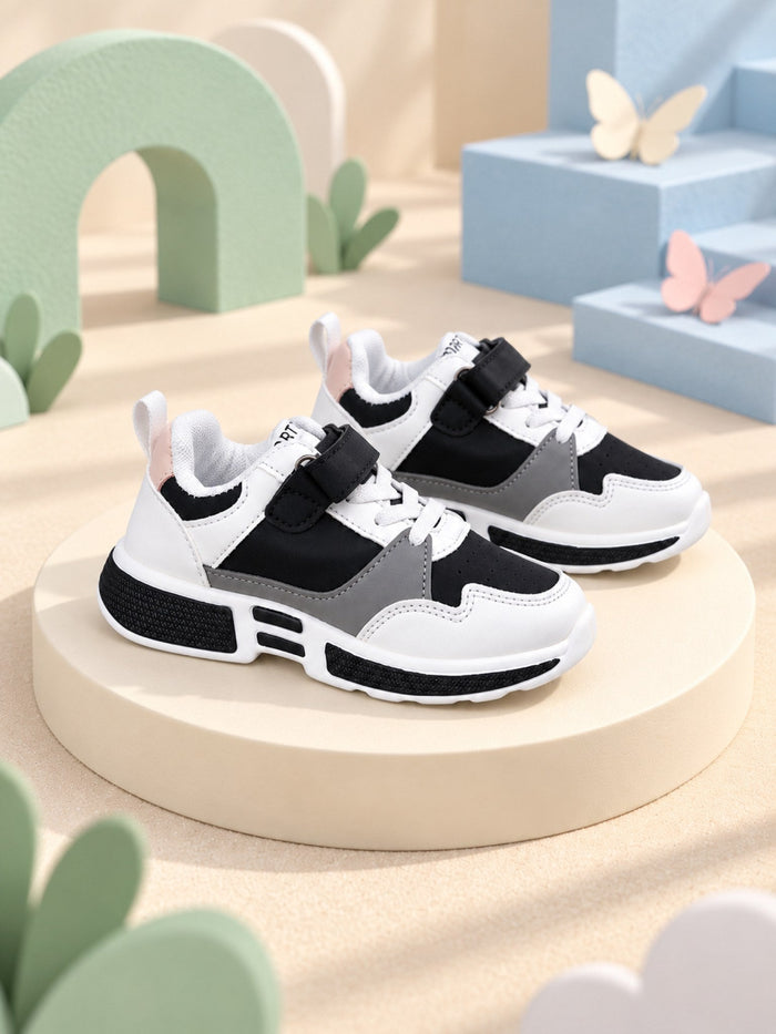 Raver 1002 Sneakers – White & Black
