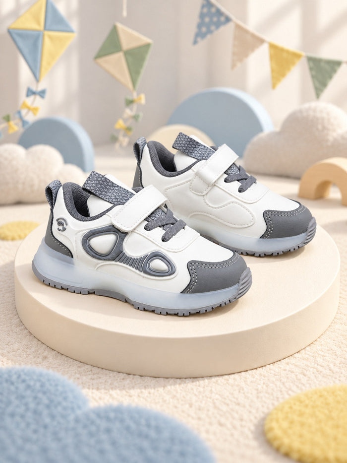 Raver 1006 Sneakers – Grey & White