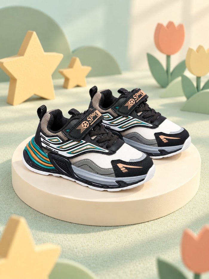 Raver 1003 Sneakers – Black & Teal